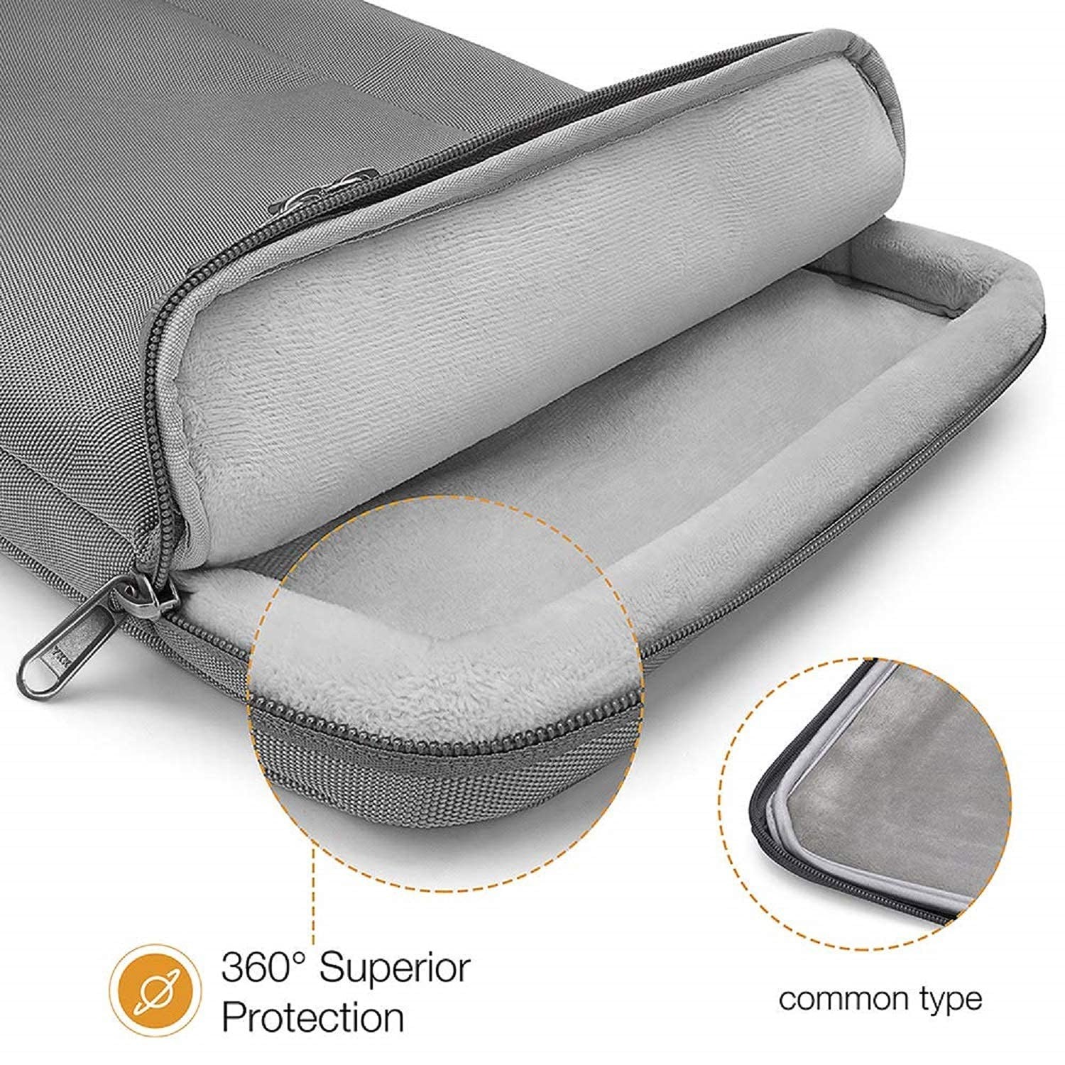 DYAZO 13" to 13.3 inch Laptop Sleeve/Cover/Case with Handle & Two Accessories Compatible for Apple, Dell, Lenovo, ASUS, Hp, Samsung, Mi, MacBook and All Other Notebooks - Image 2